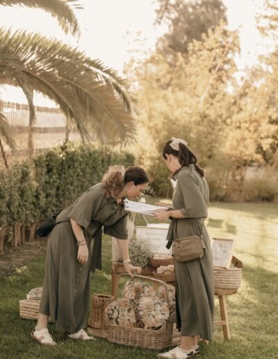 El Equipo de Marta López ultimando detalles